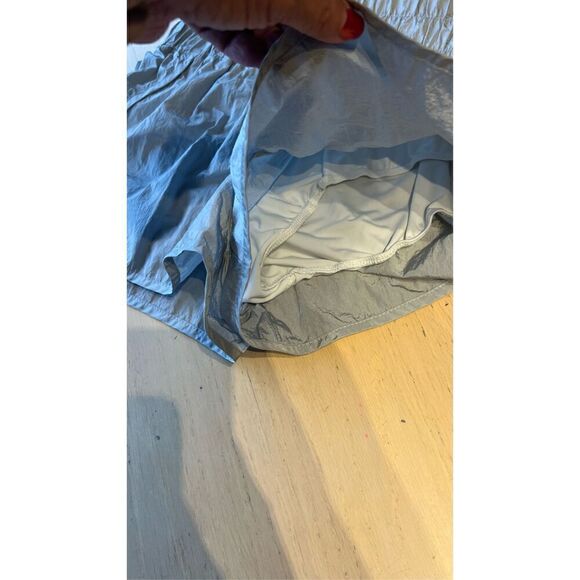 Free People Movement Silver Shorts Womens Size L - Picture 6 of 12